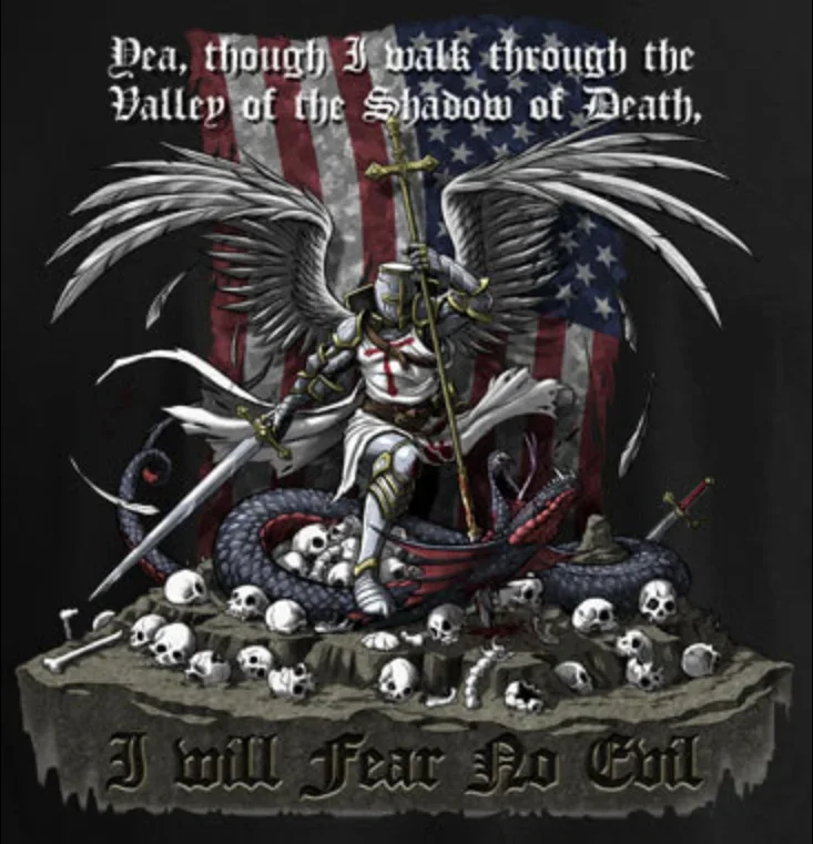 

Fear No Evil Bible Verse Psalm 23 US Marine Corps T-Shirt 100% Cotton O-Neck Summer Short Sleeve Casual Mens T-shirt Size S-3XL