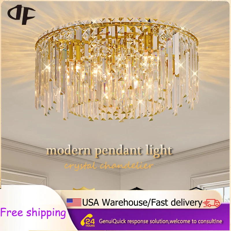 Luxury Gold Crystal…