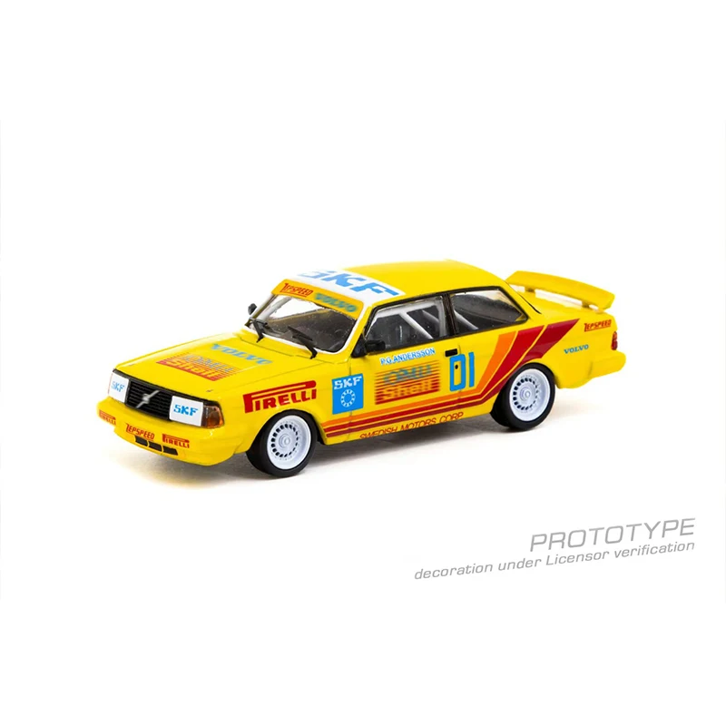 Pré-venda TW 1:64 240 Turbo 1988 Pattaya Diecast Car Model Collection Brinquedo em miniatura Tarmac Works