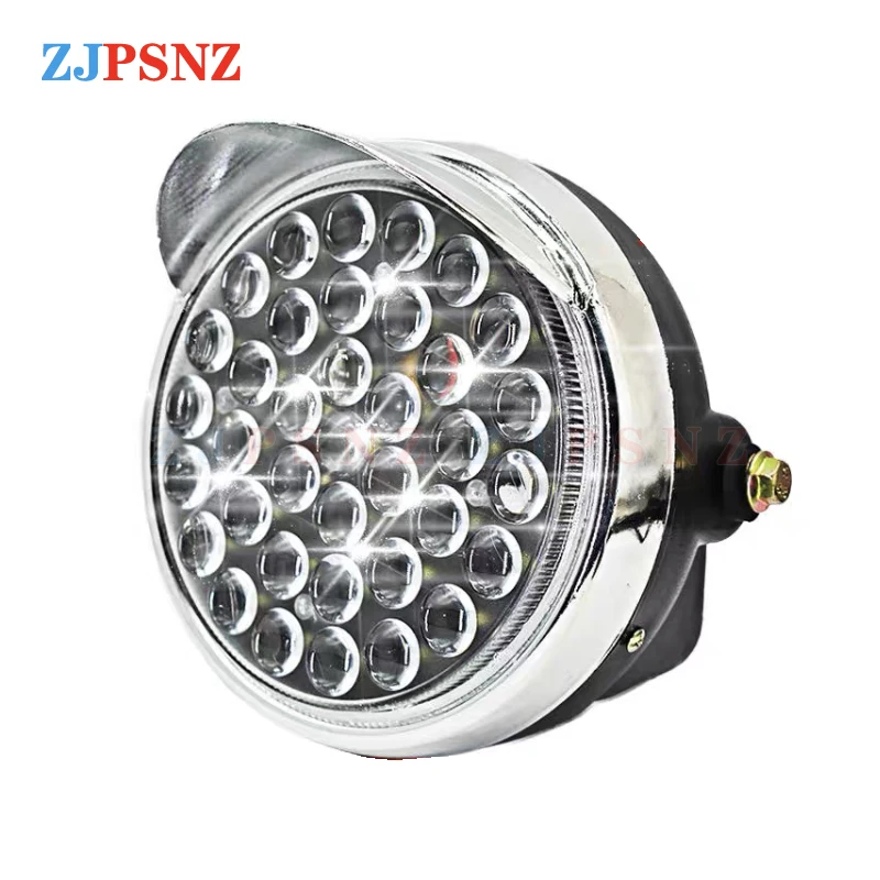 

12-80V 21/37/66/114/132/181Beads Tricycle Motorcycle Headlight Waterproof Spot Light Beam Motorbike Fog Lamp LED Spotlight Light