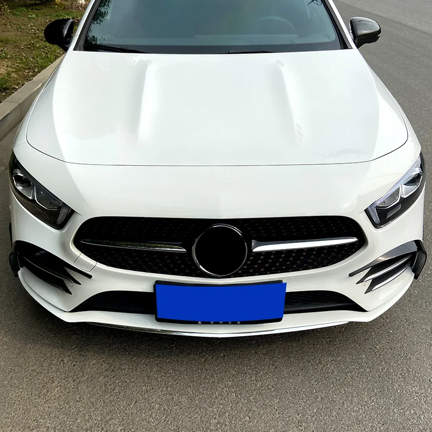 2019 To Up For Mercedes Benz A Class W177 A180 A200 A220 A250 Car Front Fog Lamp Light Trim Cover Decoration Strips Front Bumper