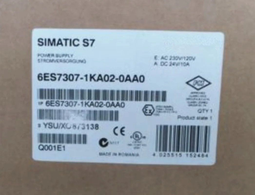 

New Original 6ES7307-1KA02-0AA0 6ES7318-3FL01-0AB0 6ES7412-2XK07-0AB0 6ES7407-0RA02-0AA0 Warehouse Spot