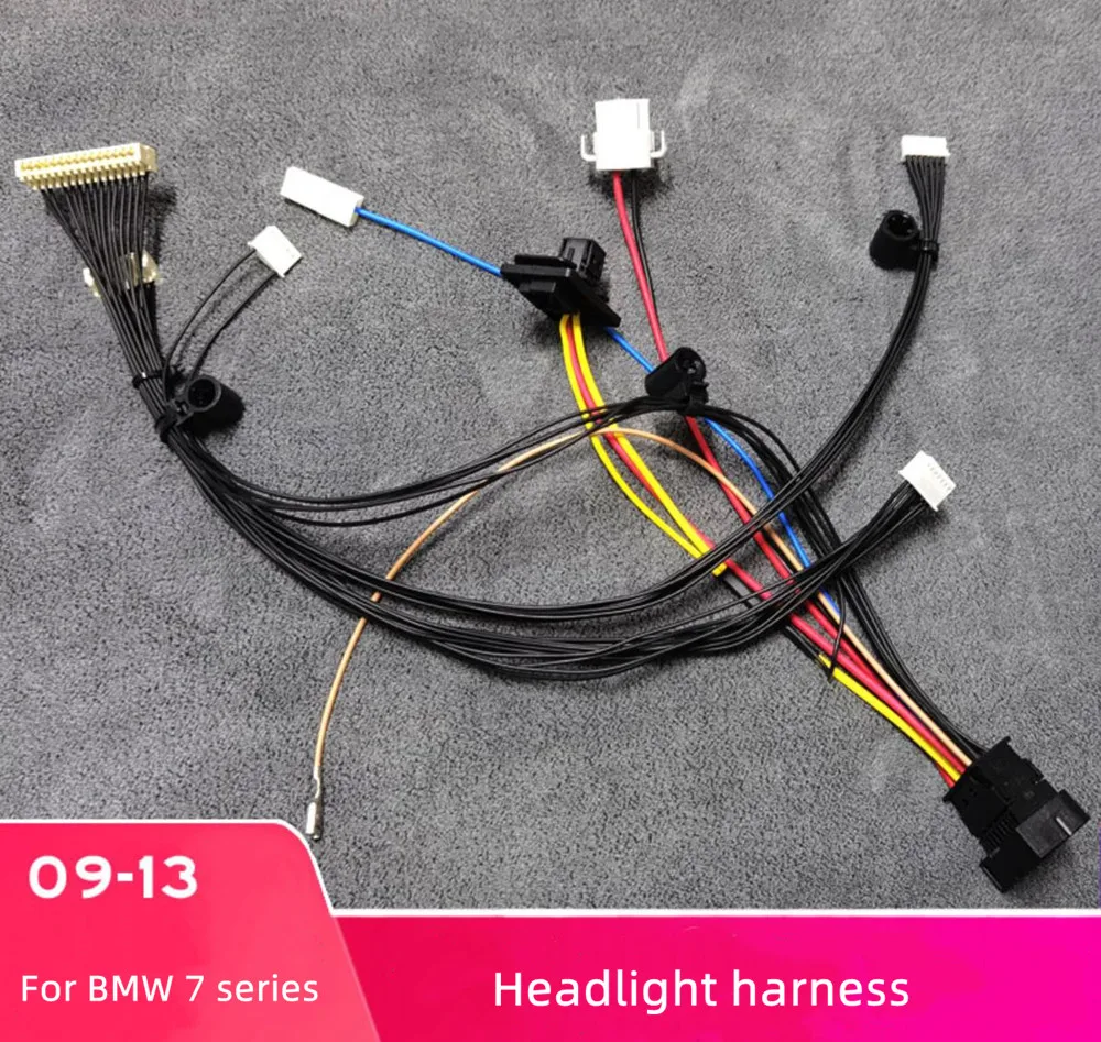 

09-13 For BMW 7 series f02 730 740 750 760 headlamp harness internal line plug wire