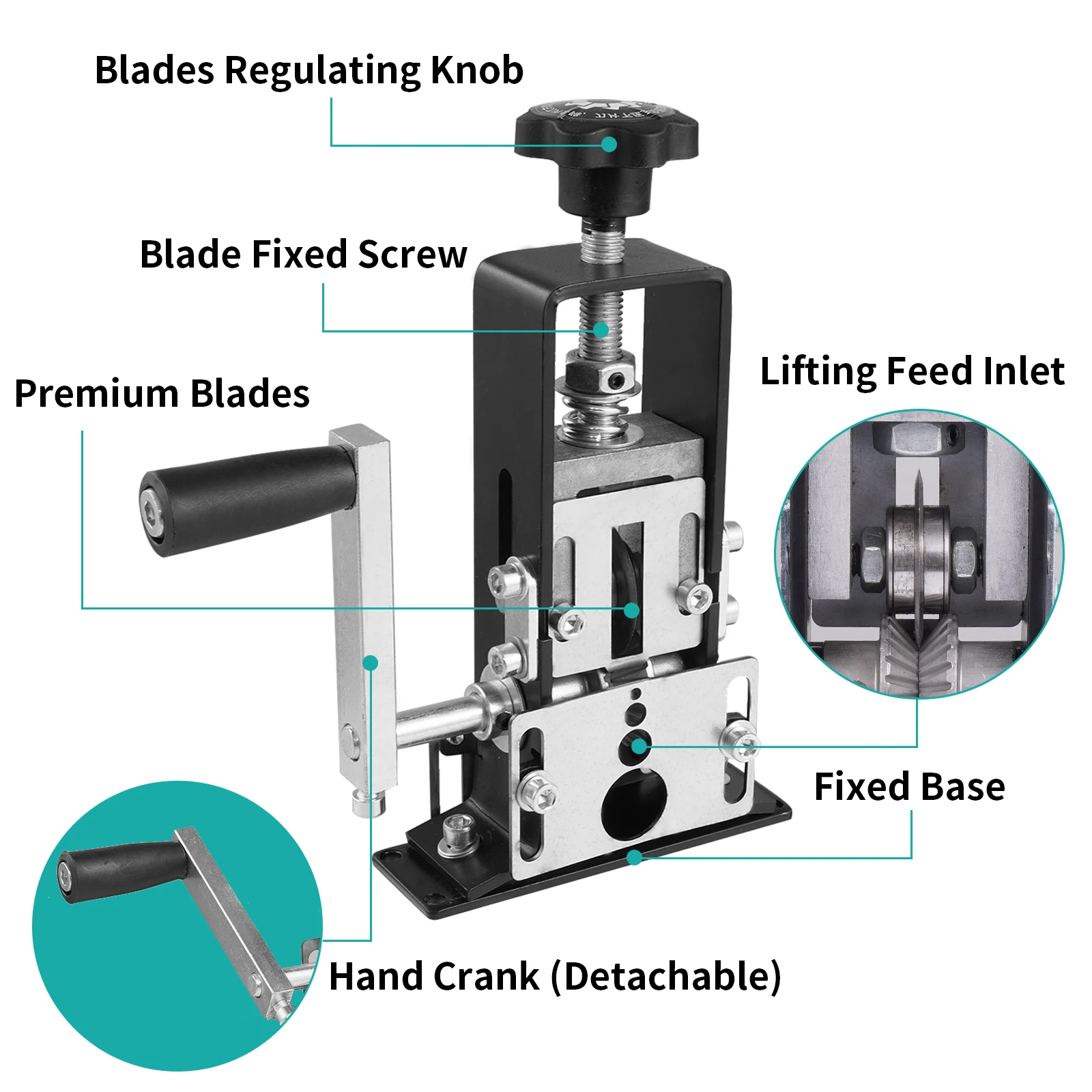 手動式ワイヤーストリッパー 1～21mm対応、携帯型ケーブル - Power Tools In Electrical のレビューと価格