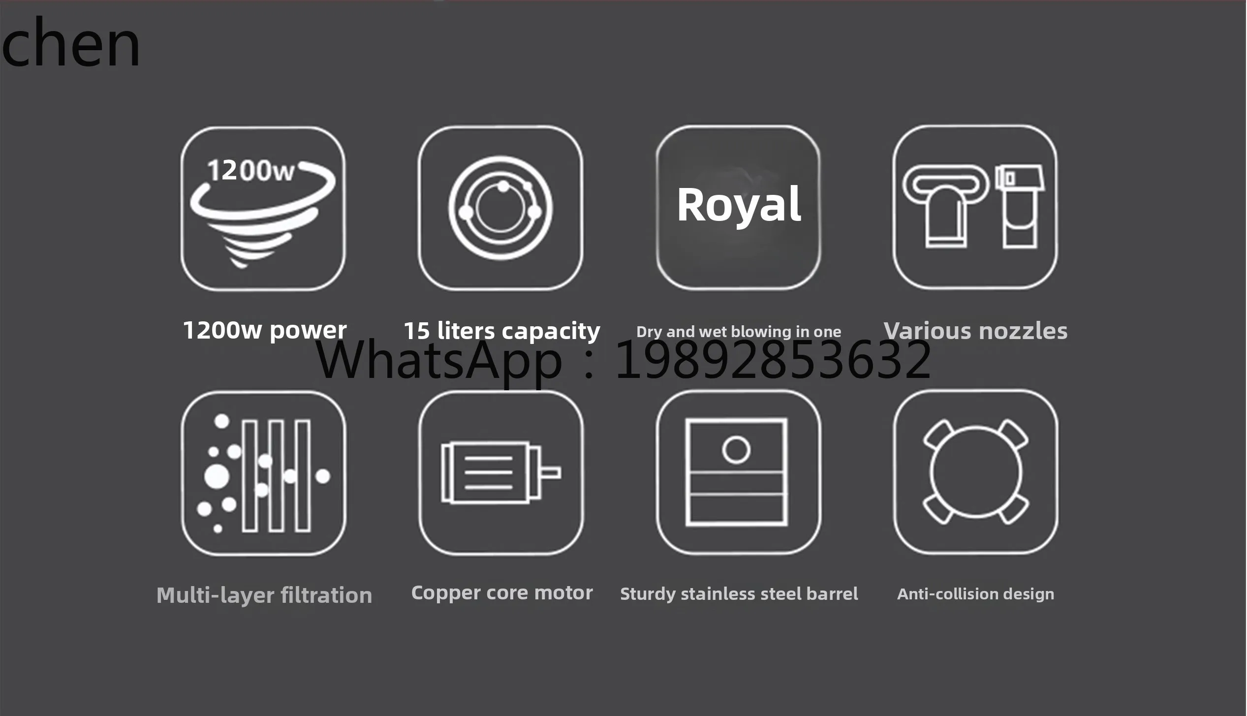 dry and wet  vacuum cleaner, muffling and adjusting suction force, household cleaning and sewing, automotive industry