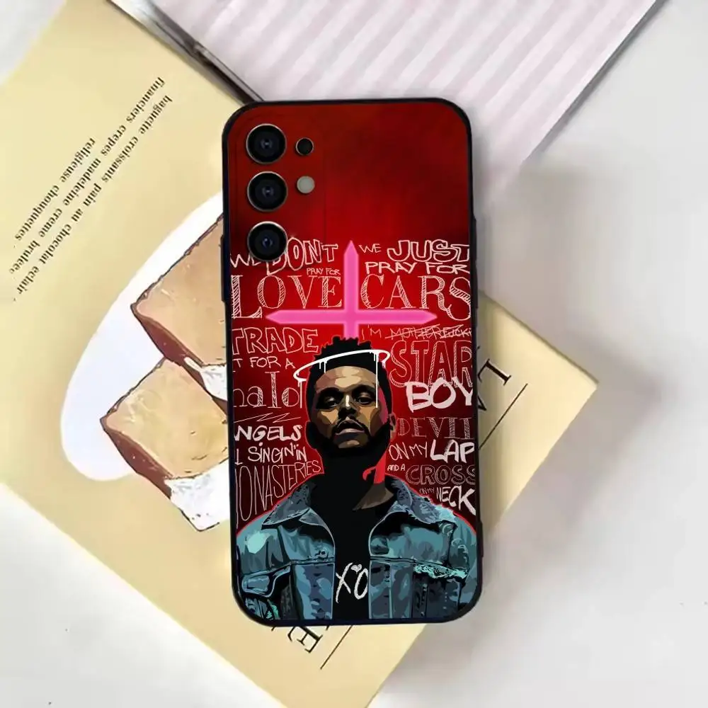 Etui na telefon The Weeknd XO do Samsunga S25, S24, S21, S22, S23, S30, Ultra, S20, Plus, Fe, Lite, czarne.