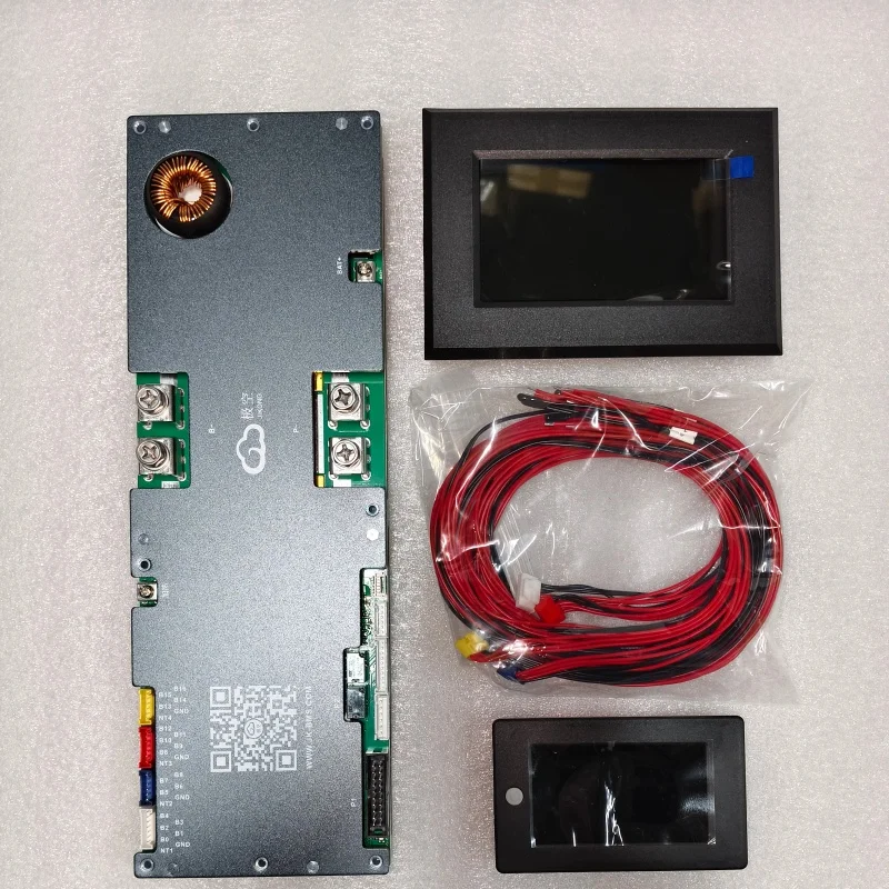 JK BMS V19 Bms 16s 48V 51.2V 리튬인산철(LiFePO4) 100A 200A 300A JK 가정용 에너지 저장 BMS 액티브 밸런스 1-2A 리튬인산철 배터리 V19 버전