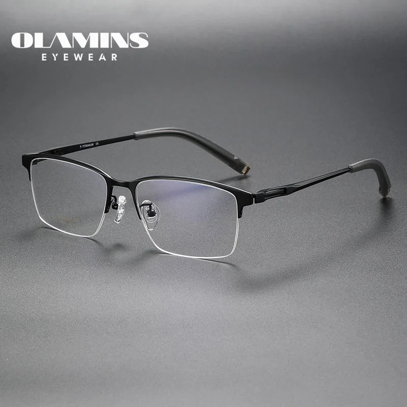 

OLAMINS New Stocks Quality Logo Oem Women Wholesale Men Anti Blue Light Block Eyewear Optical Computer Glasses Eyeglasses 80878