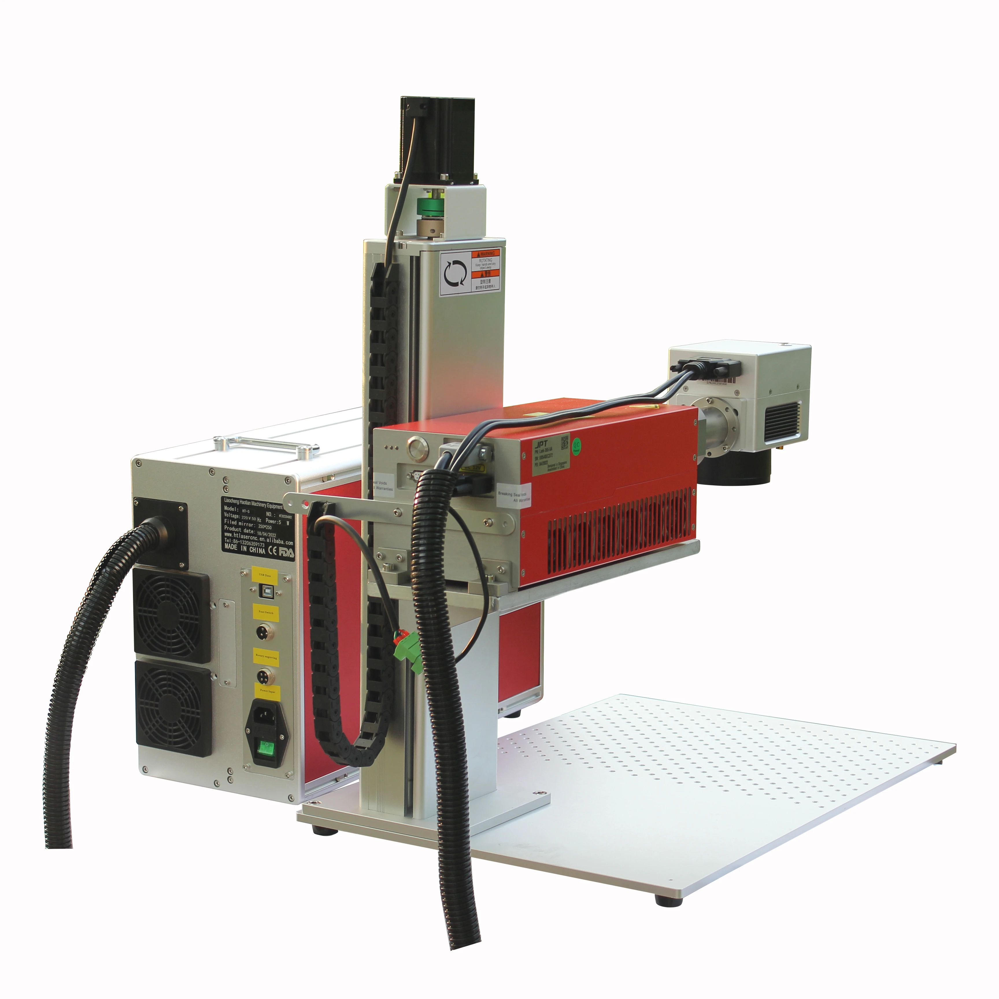 Chinese Factory 5w Wire Laser Marker UV  2D UV Laser Marking Machine for Acrylic Glass