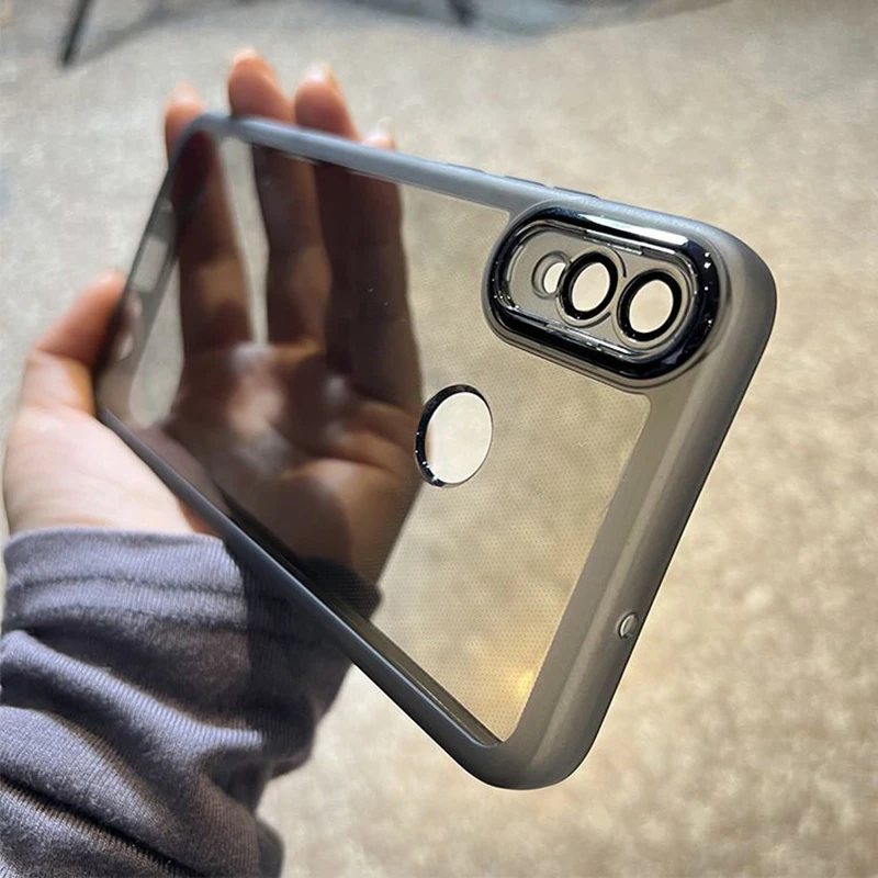 Para Huawei Y9 2019 funda Huawei Y7 2019 funda de teléfono Huawei Y7 Prime 2019 fundas Y9 2019 Y7 Pro cubierta trasera transparente de parachoques suave de lujo
