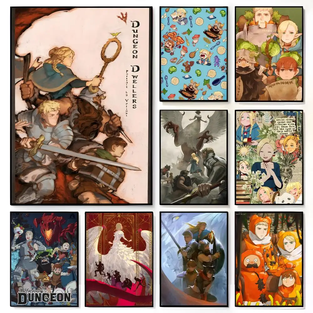 1pc D-Delicious in Dungeon Poster American Film Mural Home Childrens Room Wall Decor Print