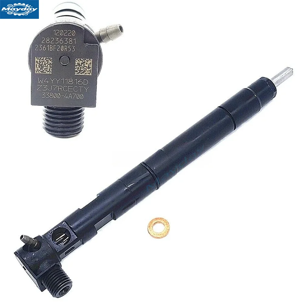 New!OEM Diesel Fuel Injector 33800-4A700 For HYUNDA-I H1, Grand Starex, iLOAD, 28236381