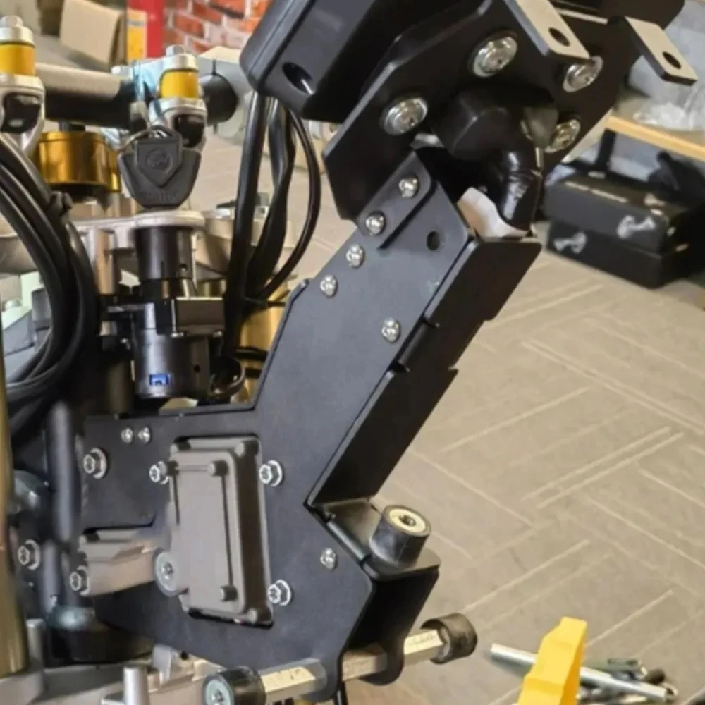 

Motorcycle 450 Rally Front Headlight Bracket Head Light Holder Upper Fairing Stay Indicators For KOVE 450 Rally 2022 2023 2024