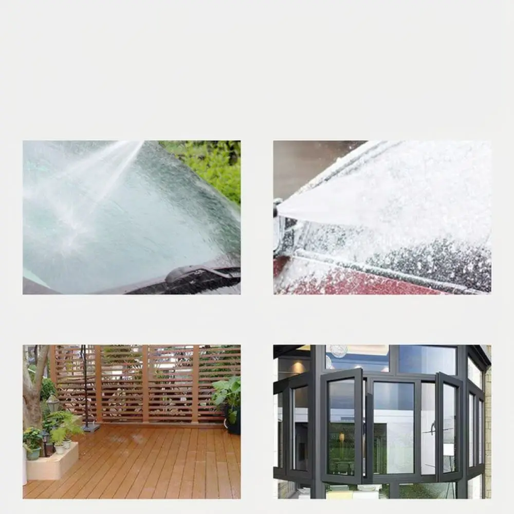 High Pressure Snow Foam Dispenser For For Ruihong Adjustable Car Wash Tank Transparent Reservoir Quarter Inch Quick Adapter