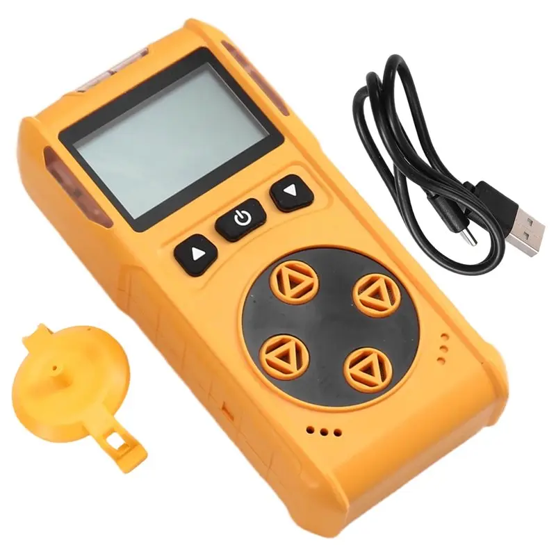 [NEW A09R!】 Hazardous Gas Detector 4-In-1 Carbon Monoxide Oxygen Toxic Sewer Air Quality Tester For Limited Spaces Concentration