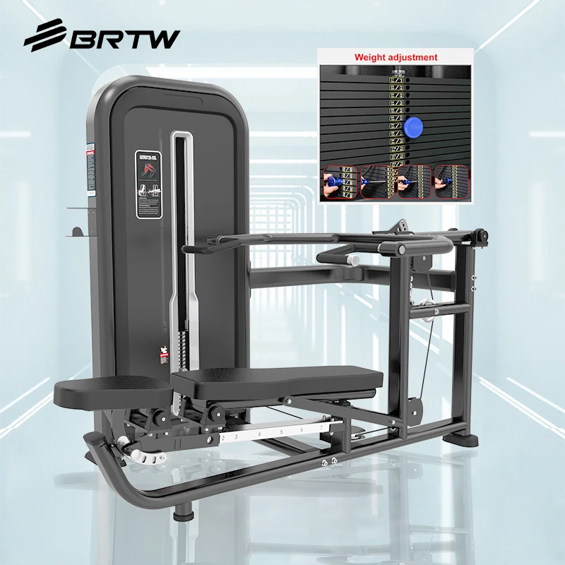 Commercial Gym Fitness Equipment Shoulder / Seated Chest Press Machine Selection Gym Equipment