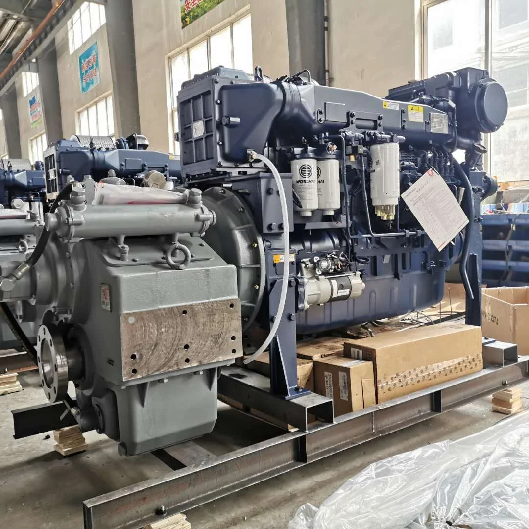 Vendita Promozione Motore marino Weichai interno 300hp 350hp 400hp 450hp 500hp Motore diesel per barche con cambio per nave