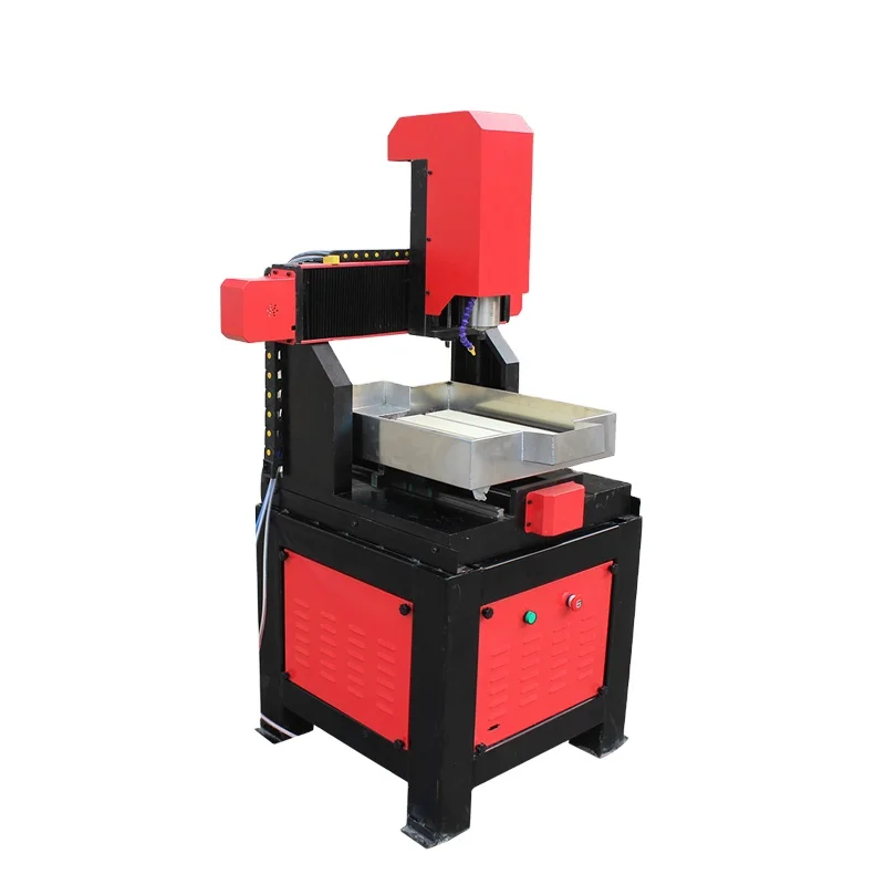 40*40 Cm 3 Axis And 4 Axis CNC Router For Engraving Brass And Aluminum With 2D Surface And 3D Shape