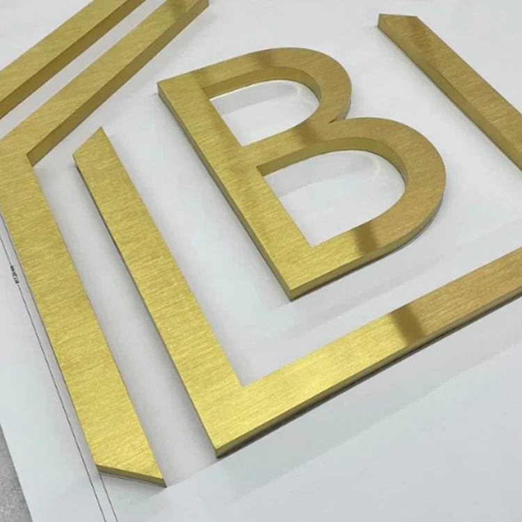 

Custom Address Numbers for Houses Metal Door Numbers Hotel 3d Letters Yard Signage Business logo Sign