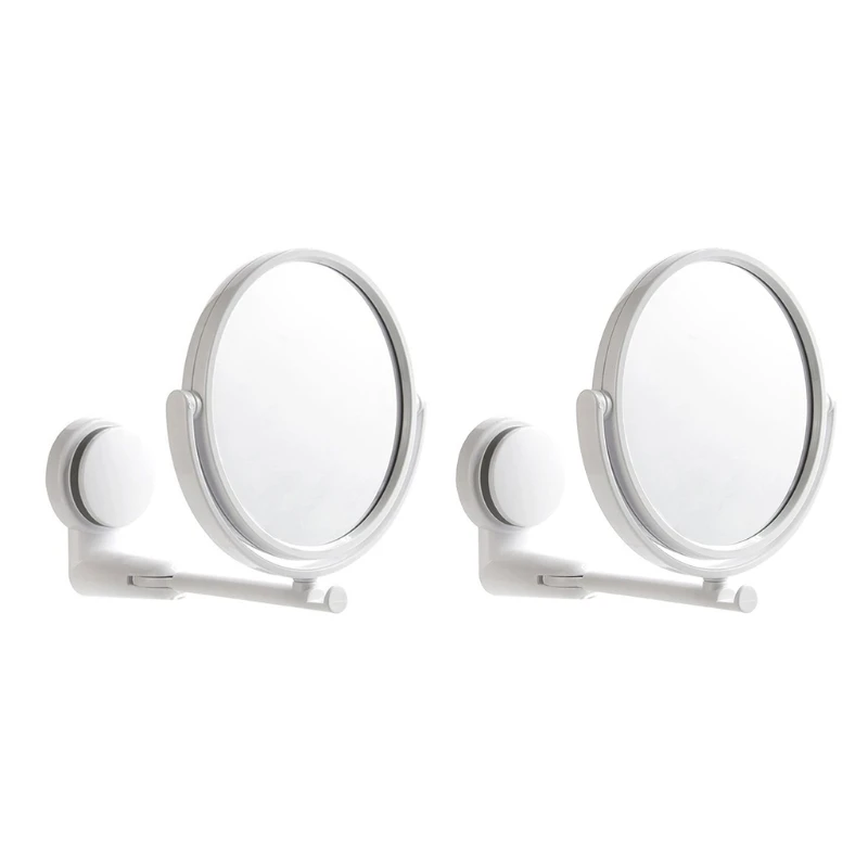 L153  Makeup Mirror Bathroom  Folding Mirror Hotel Wall-mounted single/ Double-sided R