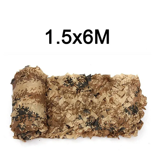 perroquet Tarnnetz, 1,5 m x 2, 3, 4, 5, 6, 7, 8, 9, 10 m, Camo-Netz, große Rolle, Netzabdeckung, Blind für Jagd, Dekoration, Sonnenschutz, Party, Camping 8
