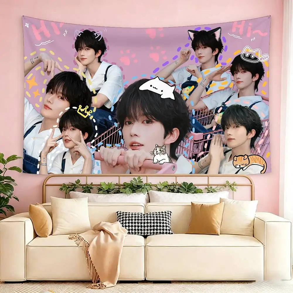 Huang Xing Eliot Huang D-Desire   Flags Wall Hanging Tapestry Outdoor Garage Room Decorative flag Background Blanket