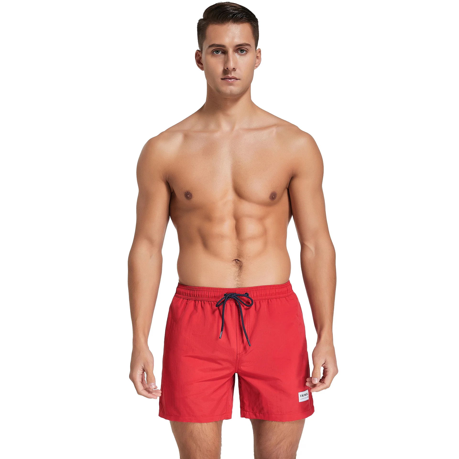 Fashion Colorful Men Swimwear Swim Shorts Trunks Beach Board Shorts Swimming Pants Swimsuits Mens Running Sports Surffing Shorts