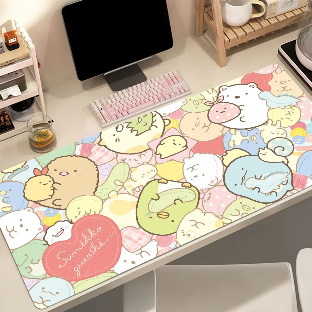 Cartoon S-sumikko Gurashi Mouse Pad Non-slip Thickened MousePad Student Gaming Cushion Large Writing Lockedge Office