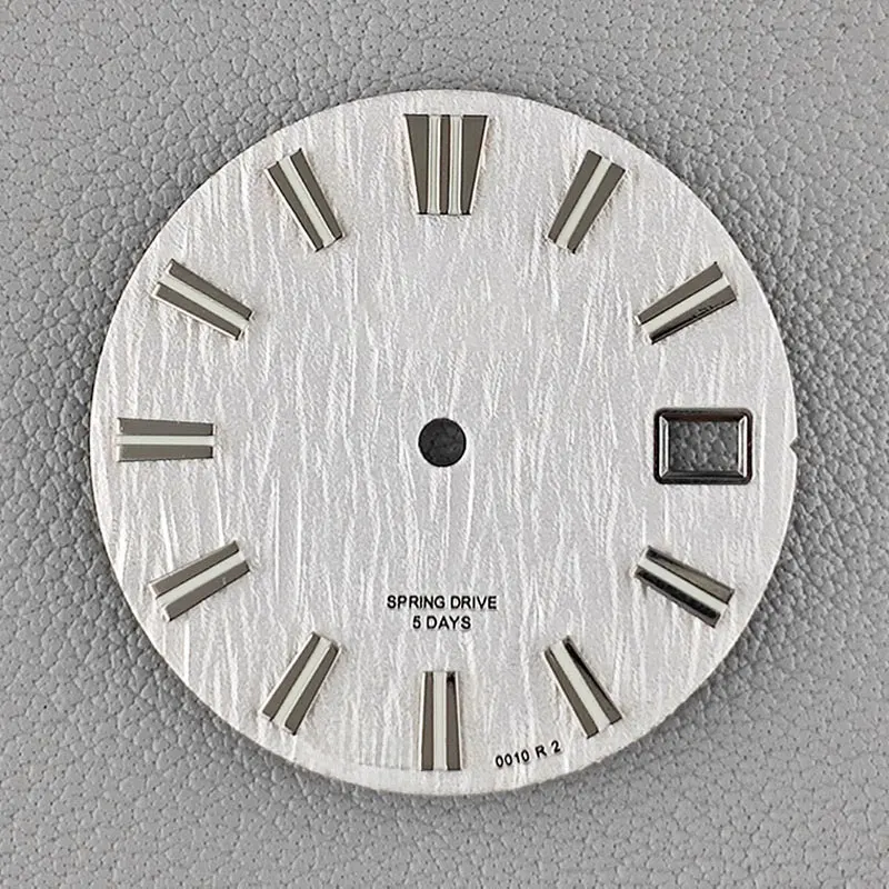 NH35 dial 28,5mm GS calendario árbol textura reloj modificación accesorios para movimiento NH35/36