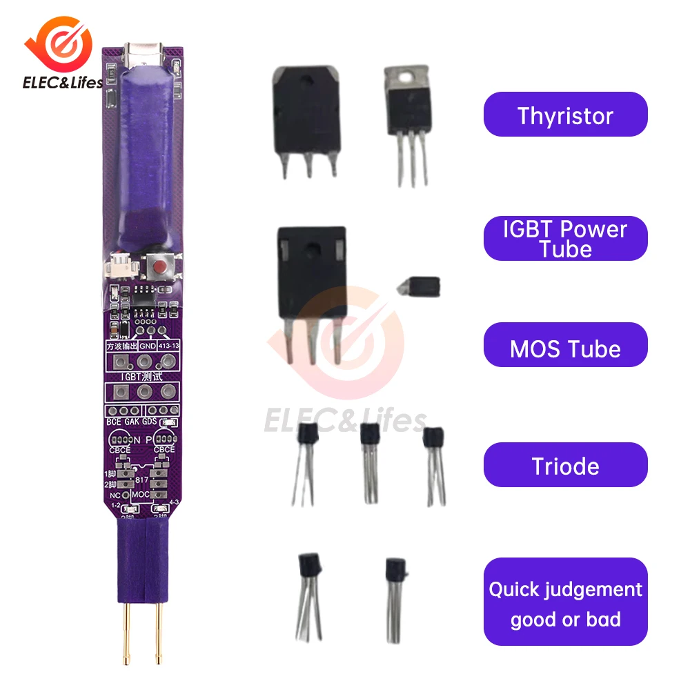 Optocoupler Tester Optocoupler Electronic Repair Tool Optocoupler Test Detection Tool Optocoupler Online Test Module