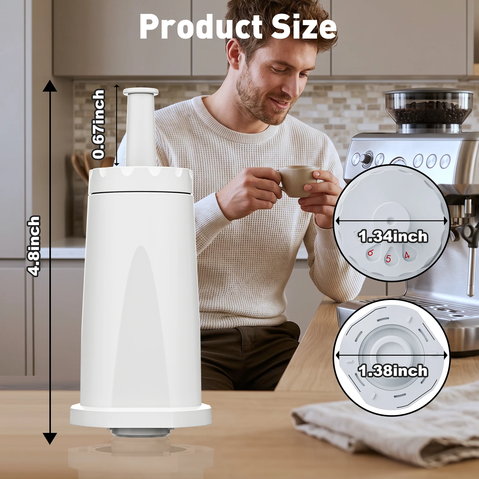 Replacement Water Filter for B - Breville Espresso Barista Touch review and price