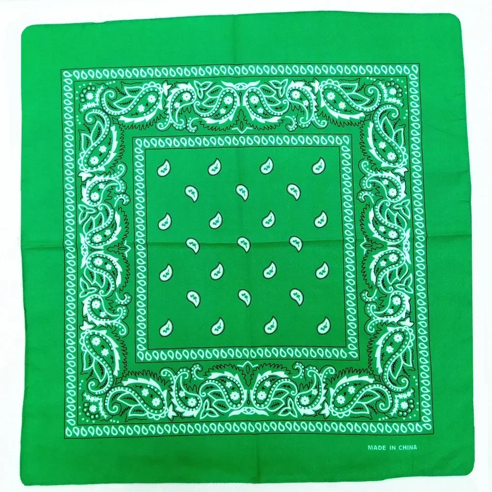 55cm * 55cm Outdoor-Sport Bandana Schal Gesichts maske Reiten Camping Radfahren Kopftuch Rohr Armband Paisley Stirnband Frauen Männer – Detail 13