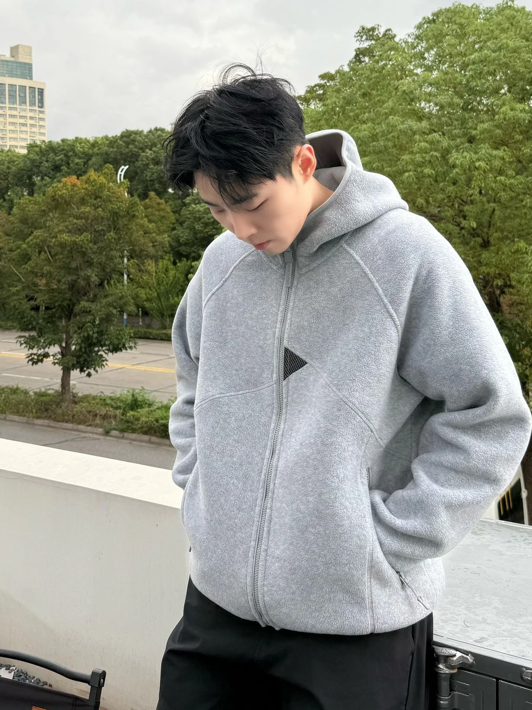 

Текстурированная цветная толстовка Fce Jaet с капюшоном, осенне-зимняя, теплая, верхняя одежда, свободный крой Cleanfit, для дома, повседневной носки, поездок на работу, стильная