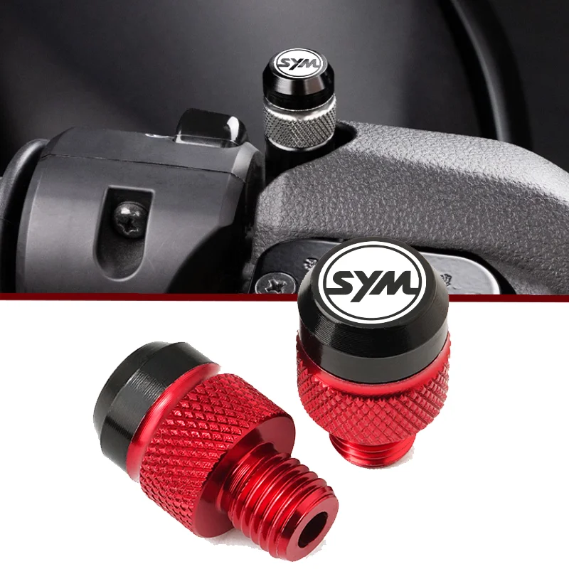 For SYM CRUISYM GTS 300 GTS 300i JOYMAX Z 125 250 300 CNC Aluminum Motorcycle Rearview Mirror Hole Plug Screw Bolts Cover Caps