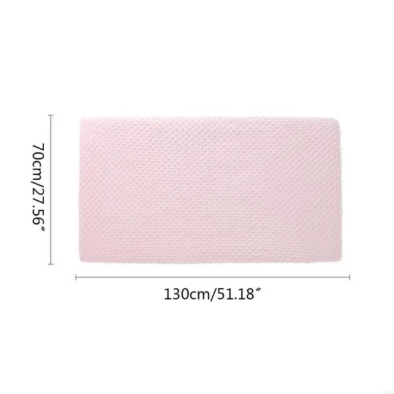 E06F Soft Minky Cradle Cradle Sheets غير ضارة للبشرة الحساسة لدى الأطفال عادةً