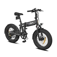 PVY TURBO Adult  Electric Bicycle 250W Motor City Electric Bike 48V13H Battery  E-bike 20 Inch Fat Tire Ebike