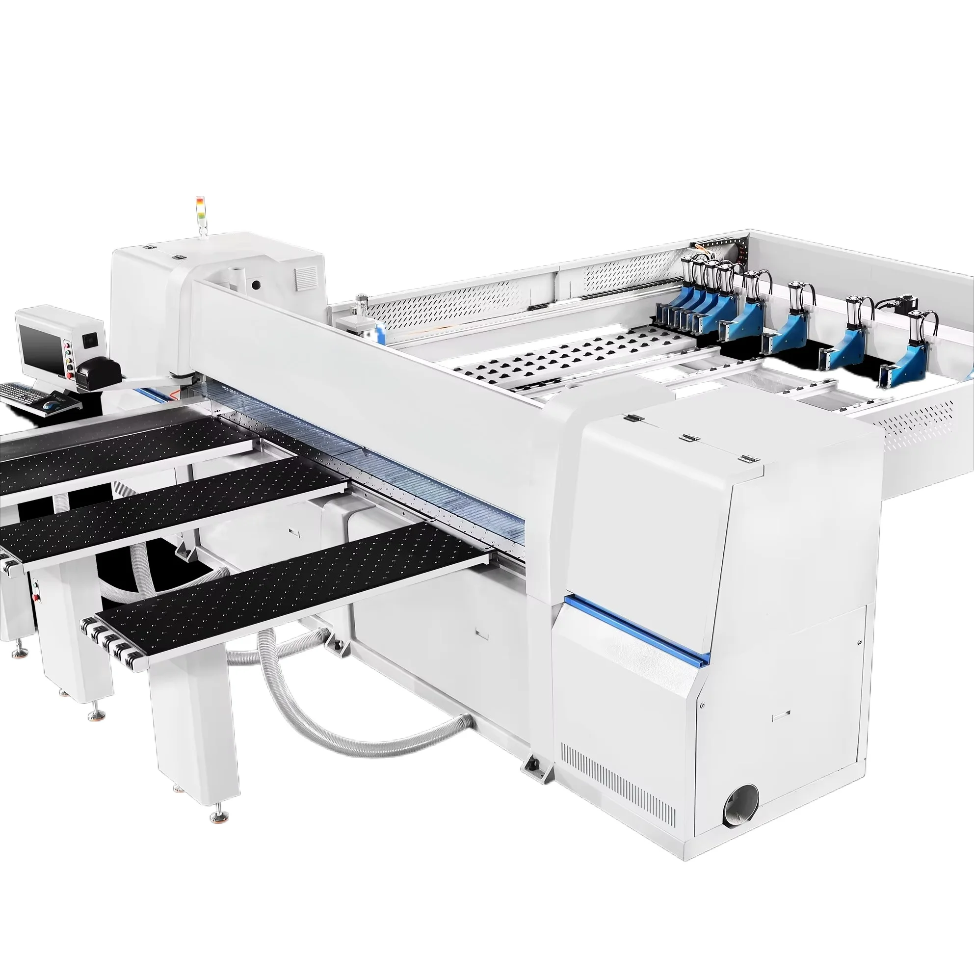 Customizable High Precision CNC Beam Saw Automatic Feeding High-Accuracy Computer Panel Cutting Saw New Horizontal Style Motor