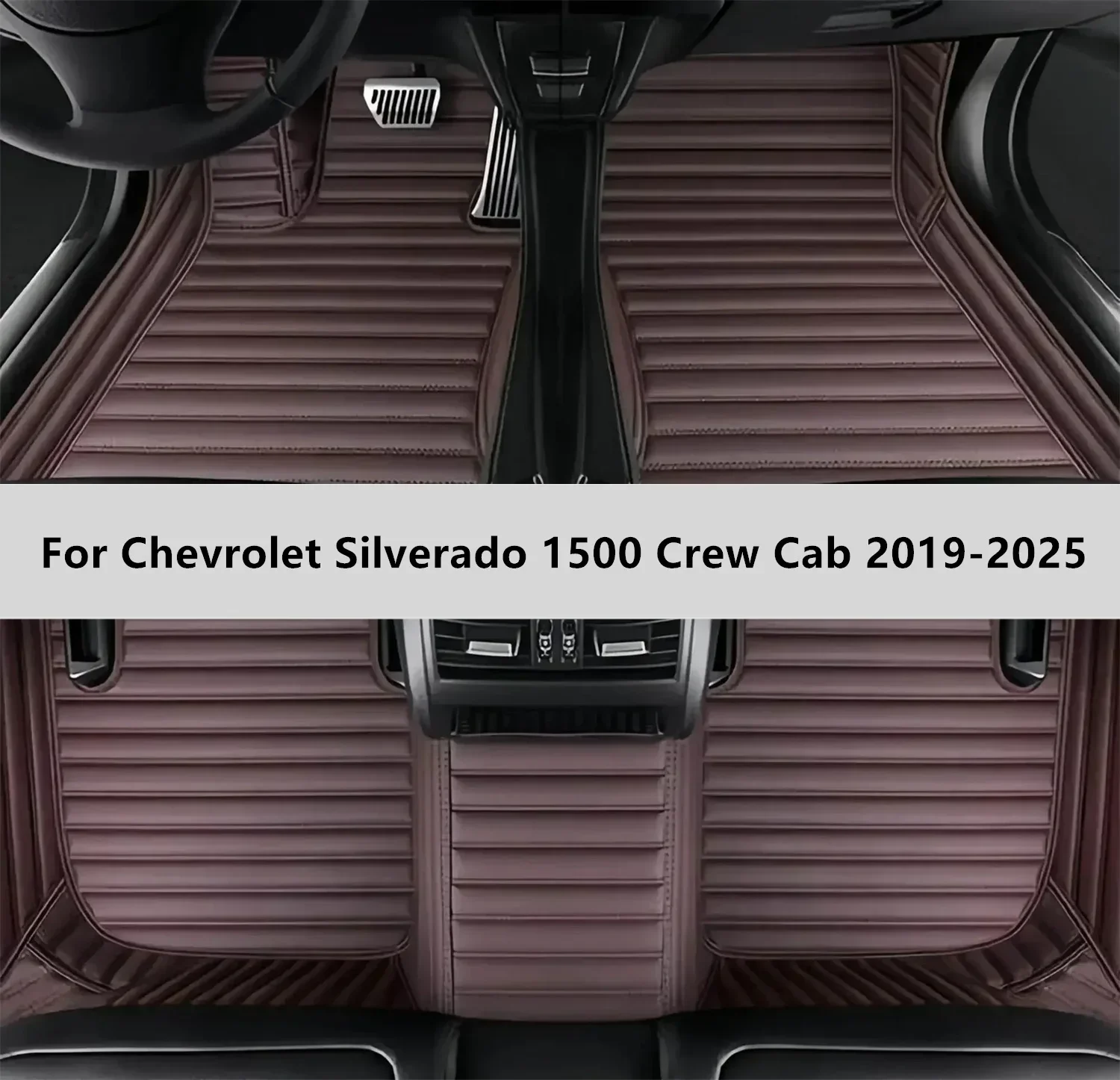 Custom Car Floor Mats For Chevrolet Silverado 1500  2019-2025  Floor Mat Car Mat Accessories Men Women Interior Accessories