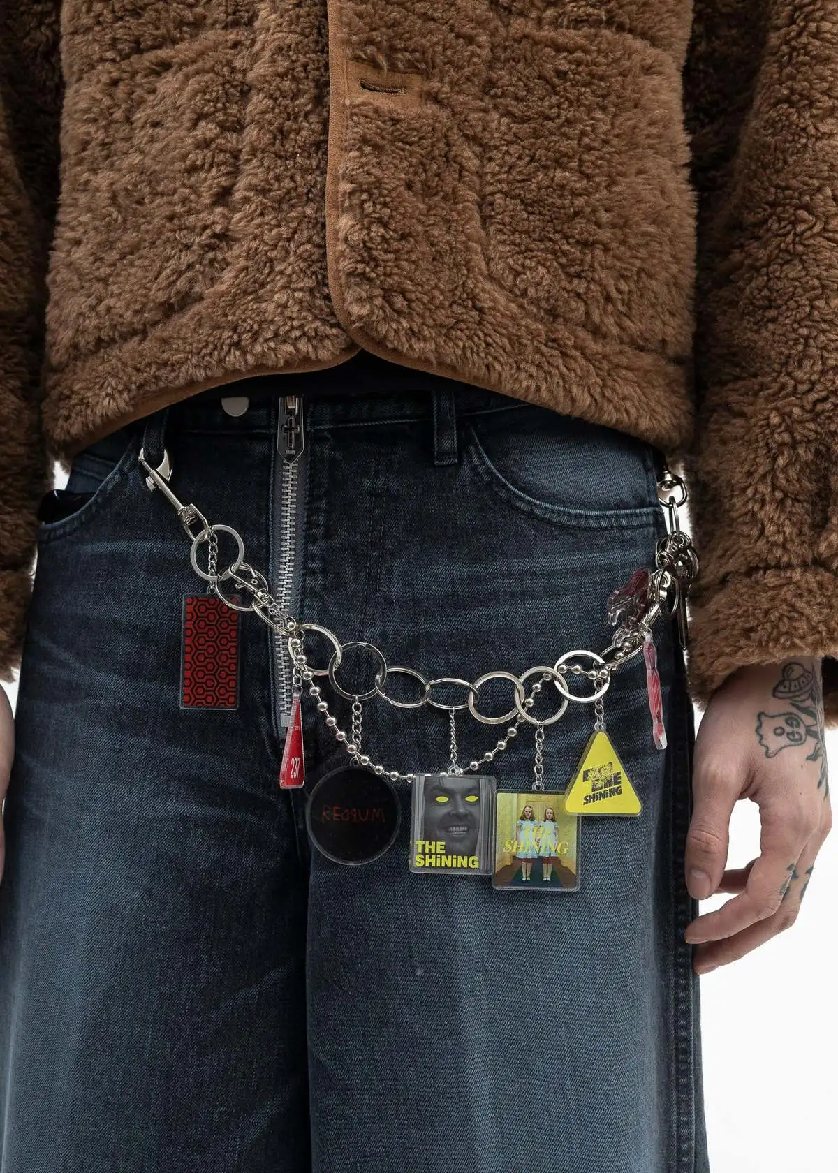 

Women Men The Shinning Chain Acc Waistband