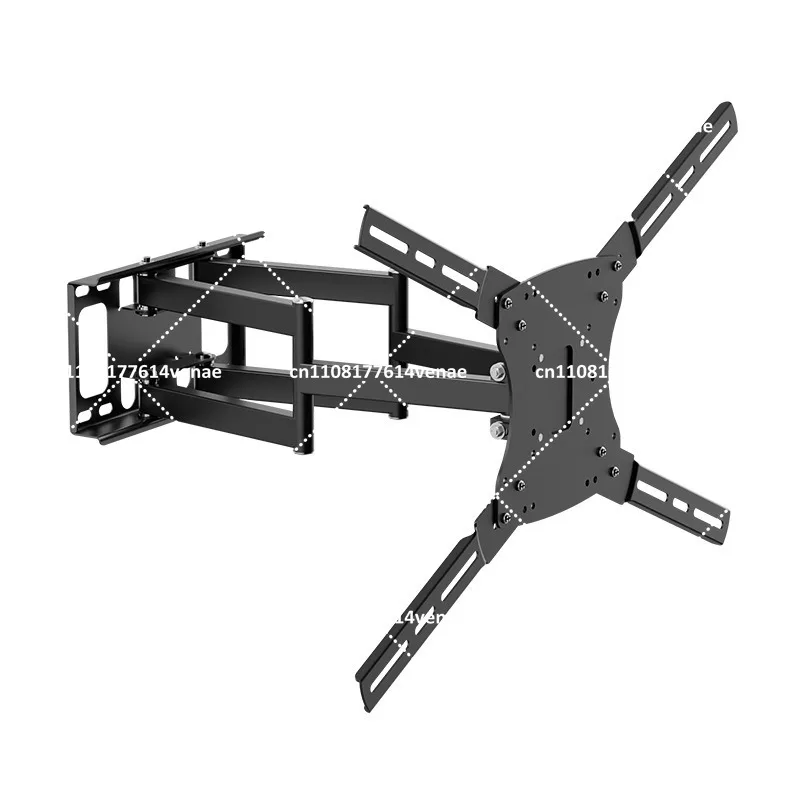 Universal TV Wall Mount with Telescopic Arm 180 Degree Rotation Folding Design for Most 26-55 Inch TVs
