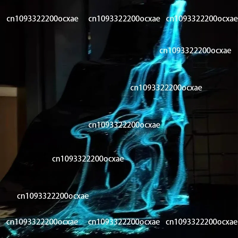 Fiber Optic Lamp, Wedding Props Galaxy Waterfall Decoration for Wedding Banquet Hall, Fiber Optic Lamp
