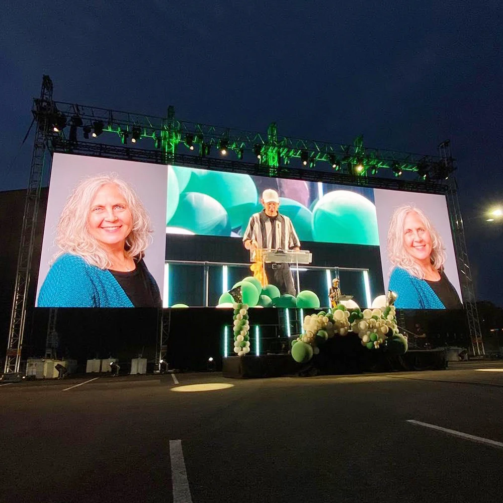 Outdoor P2.6 Rental LED Display Screen, Waterproof Stage LED Billboard for Event Advertising