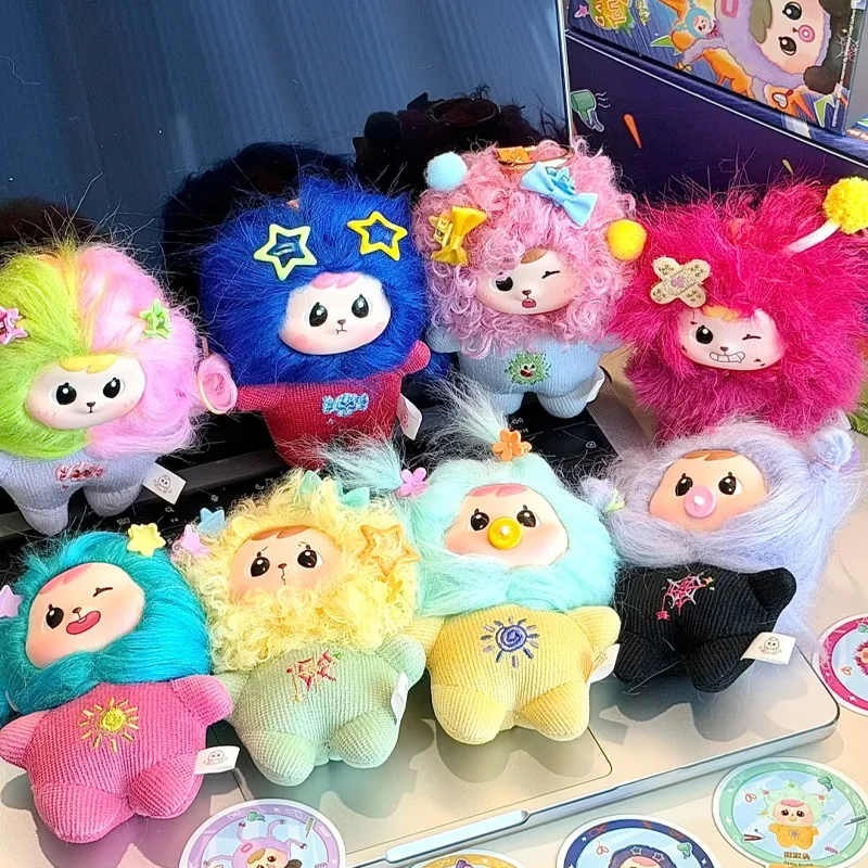 

Baoao Magic Hair House Series Blind Box Cute Diy Hairstyle Doll With Hair Accessories Bag Keychain Collect Decoration Gift