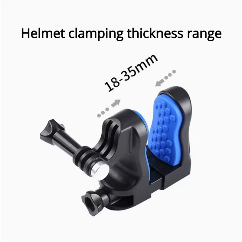 Support de menton magnétique pour casque, pour GoPro DJI Action 3/4/5/6, caméras d'action, prise de vue fixe pour première personne, accessoires de moto