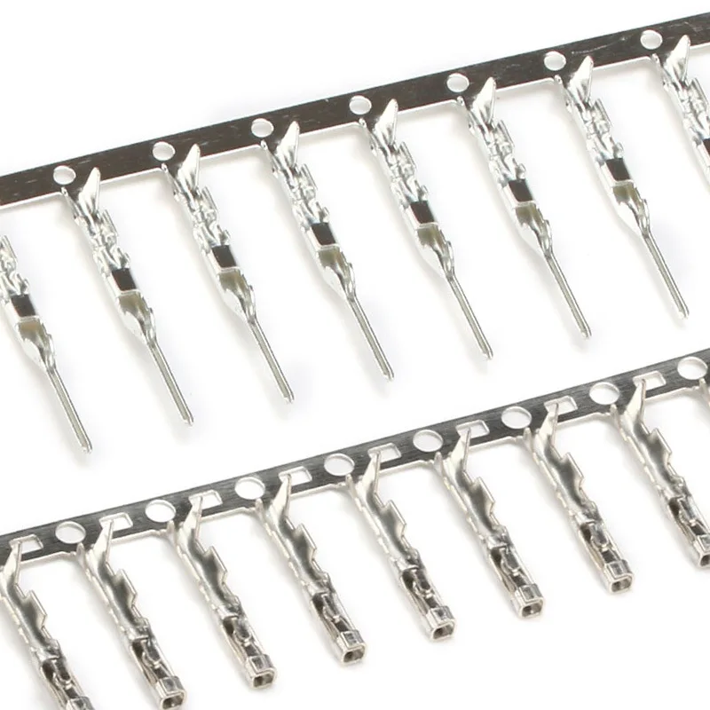 100PCS 2.54mm Dupont Jumper Wire Cable Housing Male Pin Connector Terminal Female Pin Connector Terminal