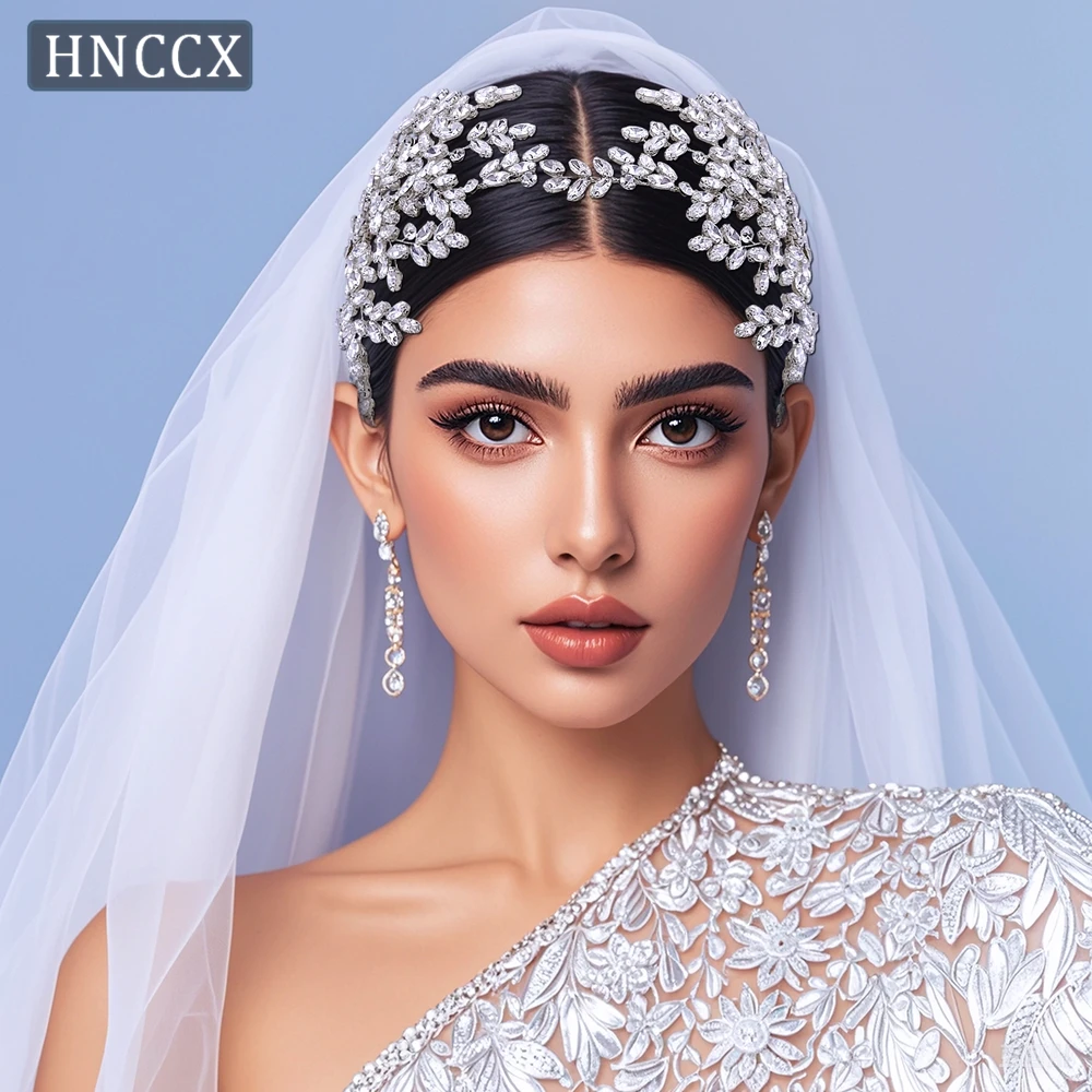 อุปกรณ์เสริมผมงานแต่งงานสุดหรู YouLaPan ประดับกลิตเตอร์และคริสตัล ที่คาดผมแฟชั่นสุดประณีต สำหรับเจ้าสาวและเพื่อนเจ้าสาว รุ่น HP500