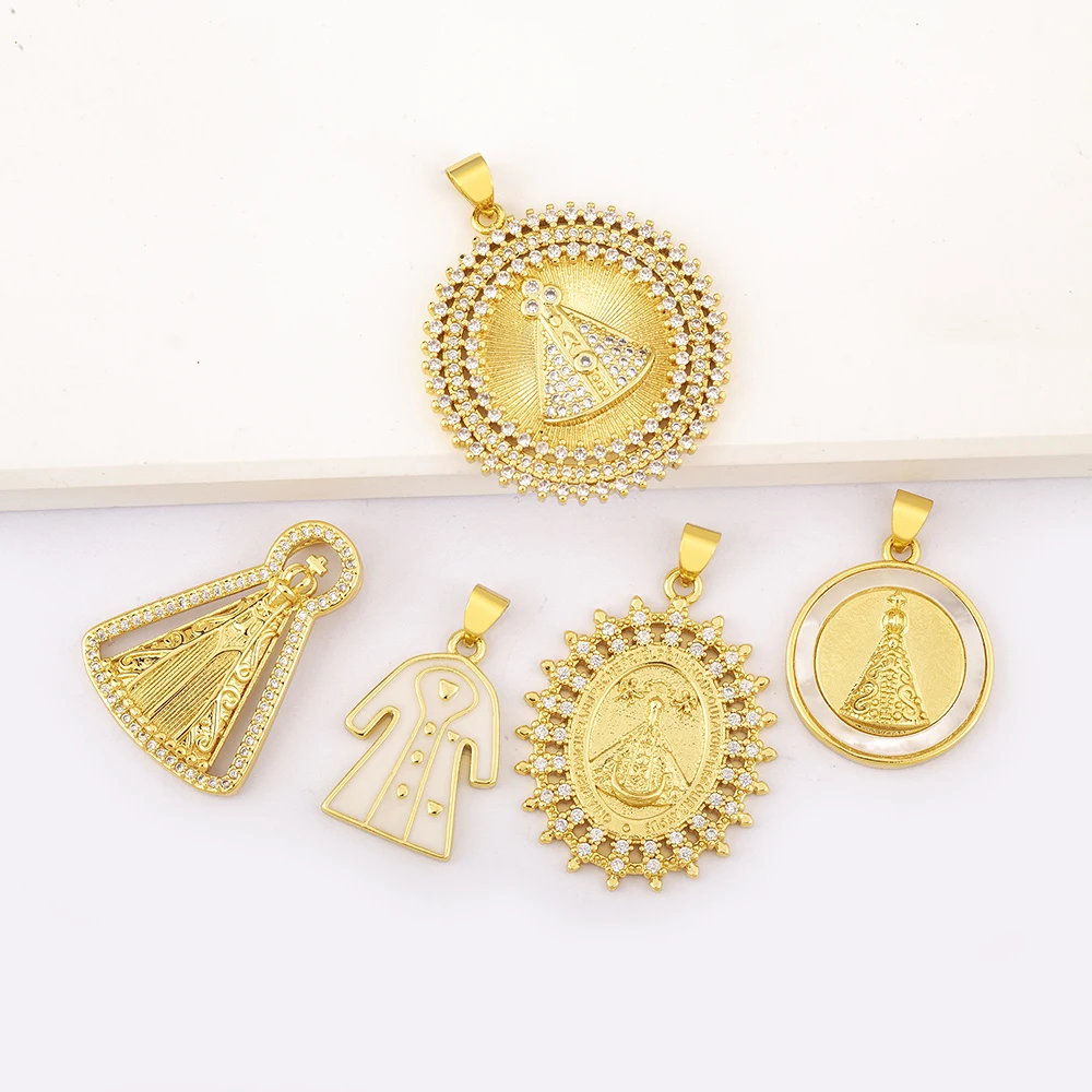 قلادة زركون برّاقة هندسية للنساء ، قلادة سهلة الاستخدام ، صناعة مجوهرات أنيقة ، إكسسوارات نتائج ، هدية ، 5 أنماط #3