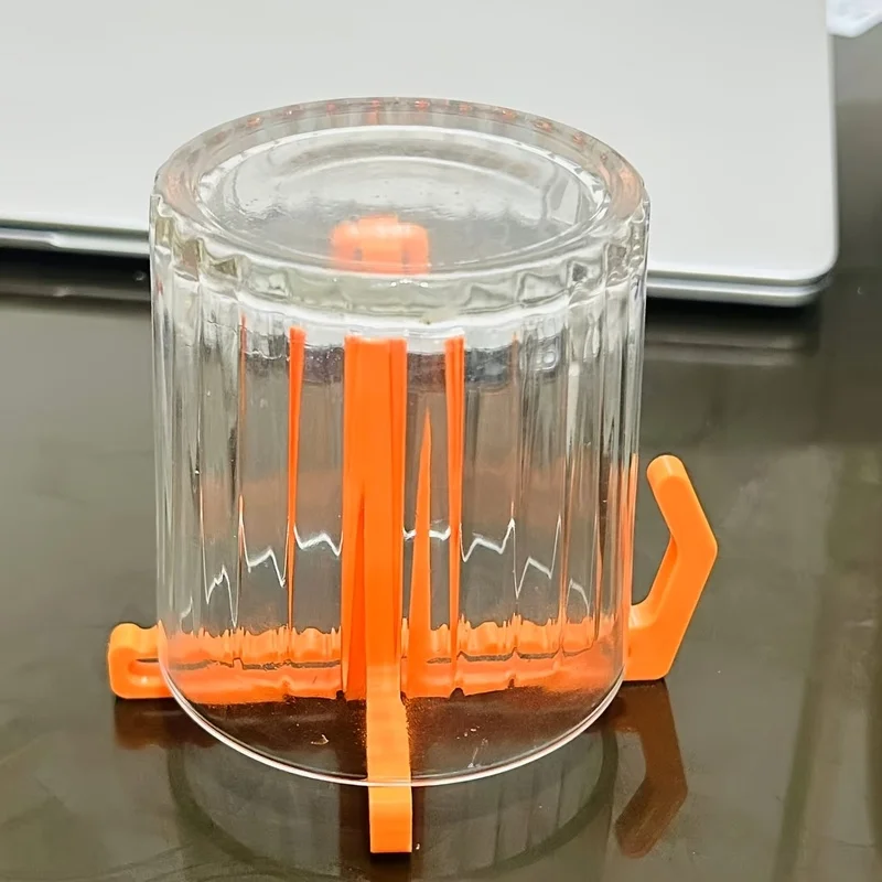 Inverted Universal Bottle Drying Rack, Practical Kitchen Bar Bottle Draining Holder, Sturdy Polyester Organizer, Gift‑Choice for