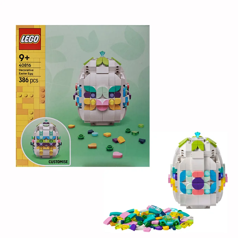 

Lego 40816 Variety Easter Egg Festival Limited Series Children's Building Block Toy Gift