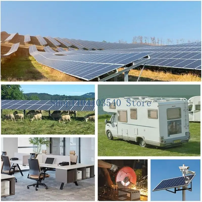 02DC Solar Energy Management Unit for Four Listed Battery Types, with 500W Power Conversion, 20A Handling, and Automatic